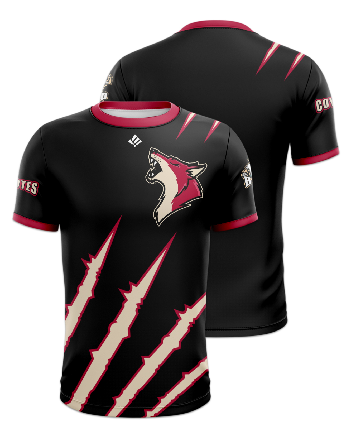 Rendered product preview, stack