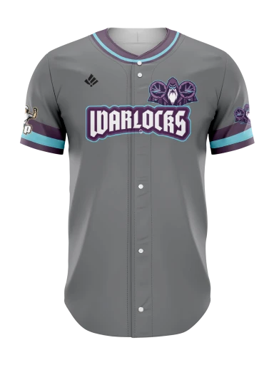 Sublimated Full Button Baseball Jersey preview, front