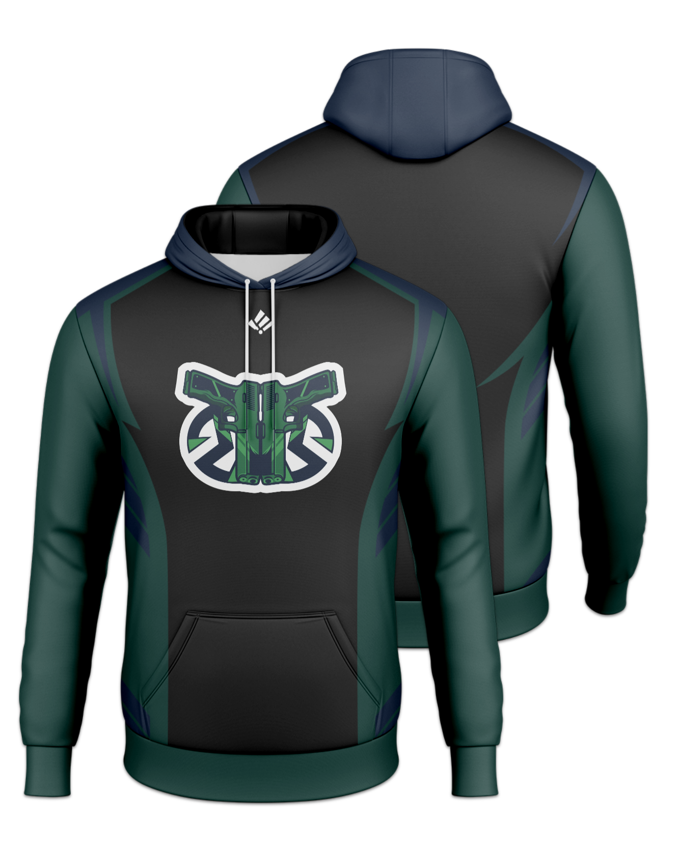 Rendered product preview, stack
