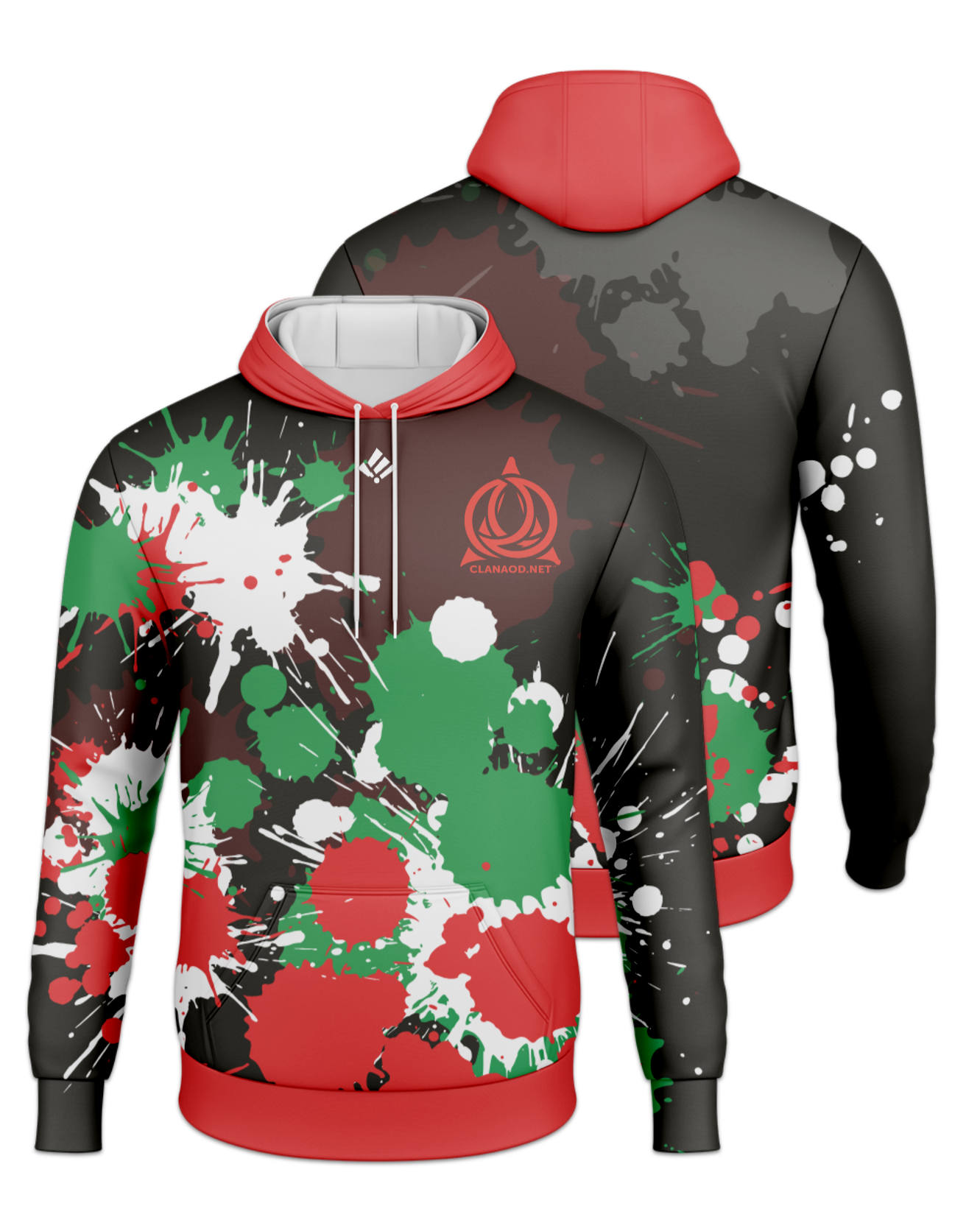 Rendered product preview, stack