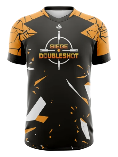 Split Collar Esports Jersey preview, front