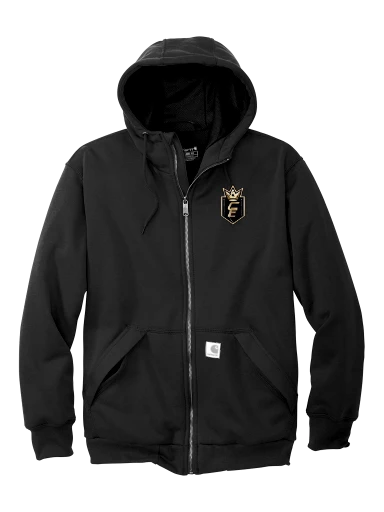 Carhartt Midweight Thermal-Lined Full-Zip Sweatshirt preview, front
