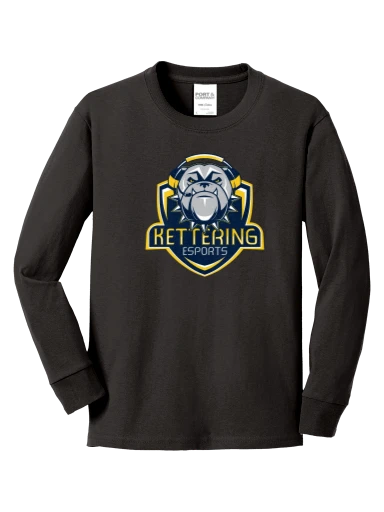 Youth Long Sleeve Core Cotton Tee preview, front