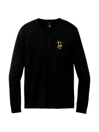 Perfect Tri Long Sleeve Henley preview, front