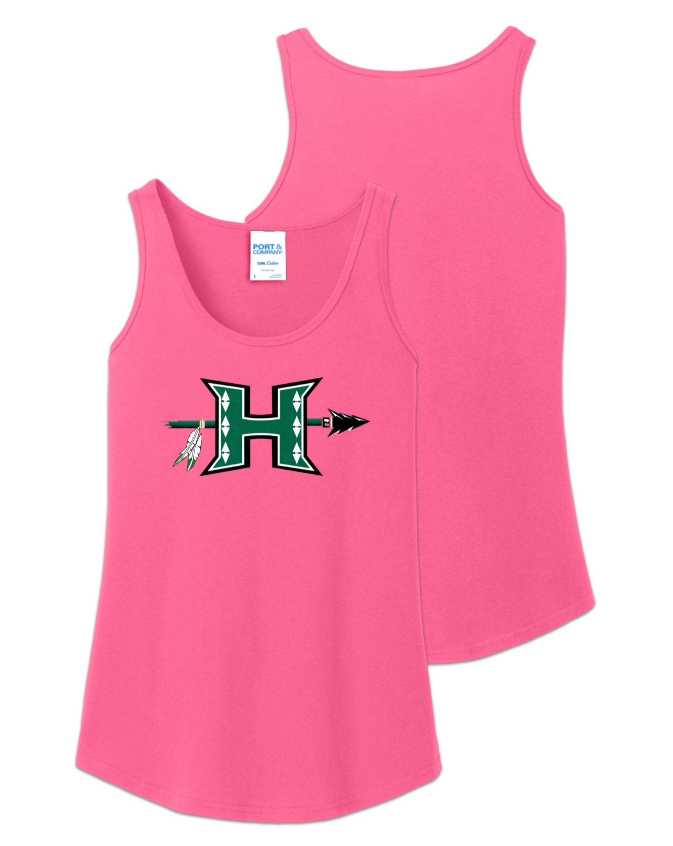 Rendered product preview, stack