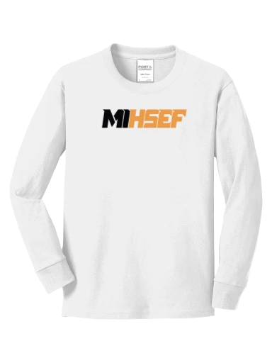 Port & Co Youth Long Sleeve Core Cotton Tee preview, front