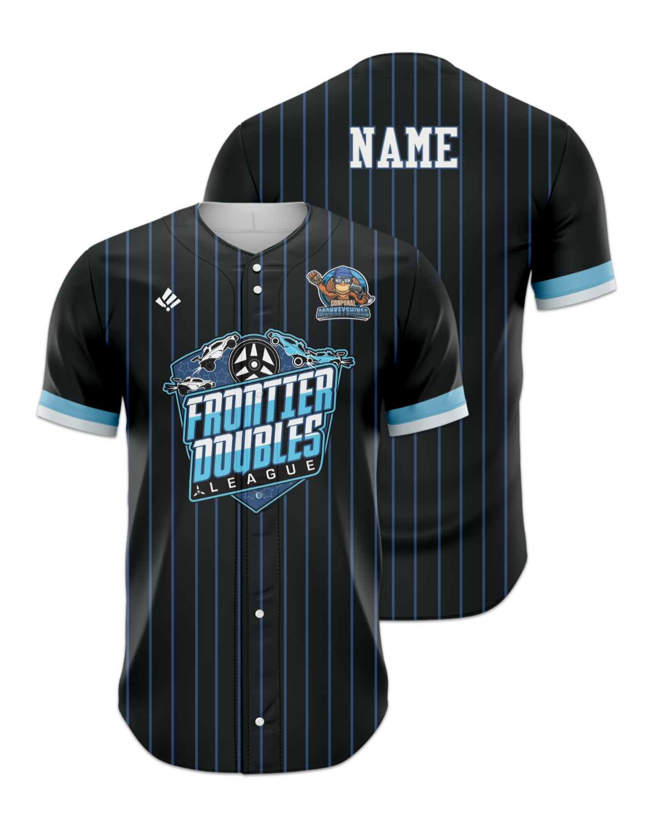 Rendered product preview, stack