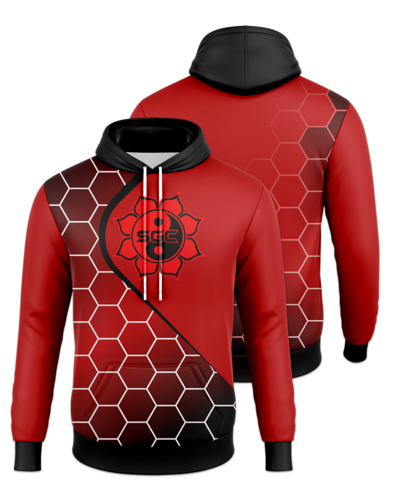 Rendered product preview, stack
