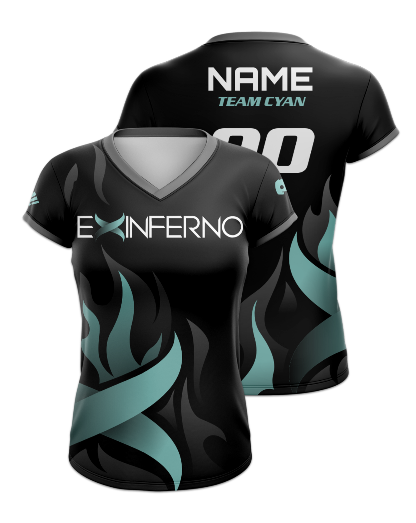 Rendered product preview, stack