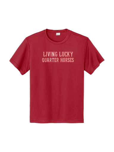Youth gambler tee red preview, front