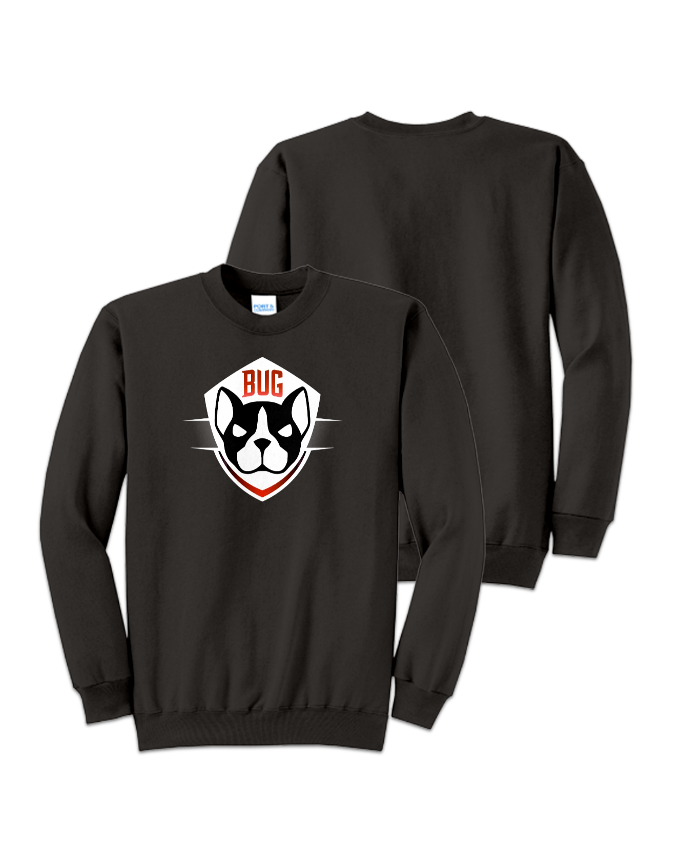 Rendered product preview, stack