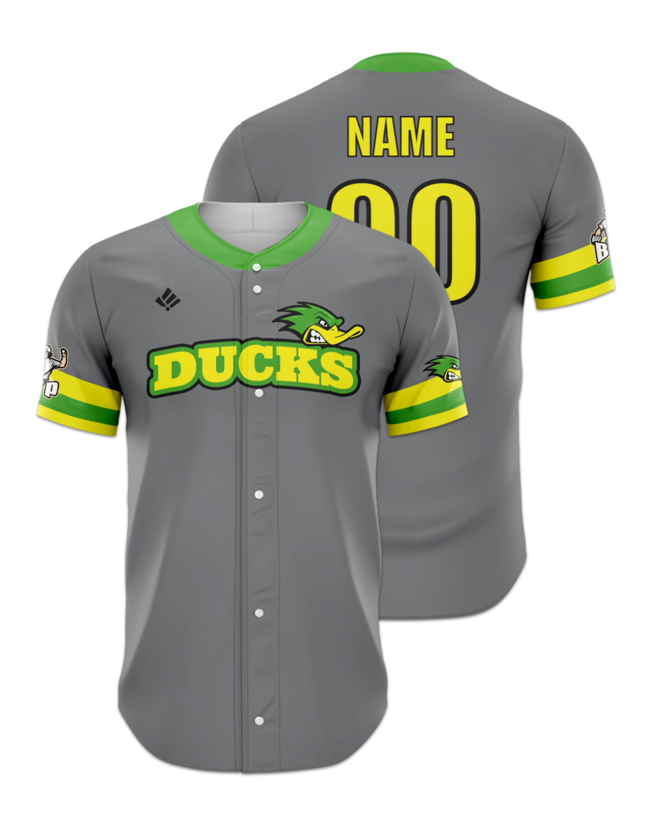 Rendered product preview, stack