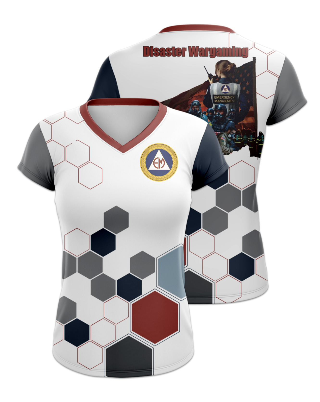 Rendered product preview, stack