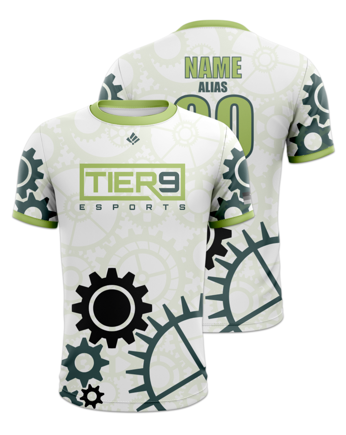 Rendered product preview, stack