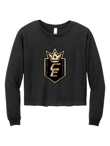 District Women's Perfect Tri Midi Long Sleeve Tee preview, front