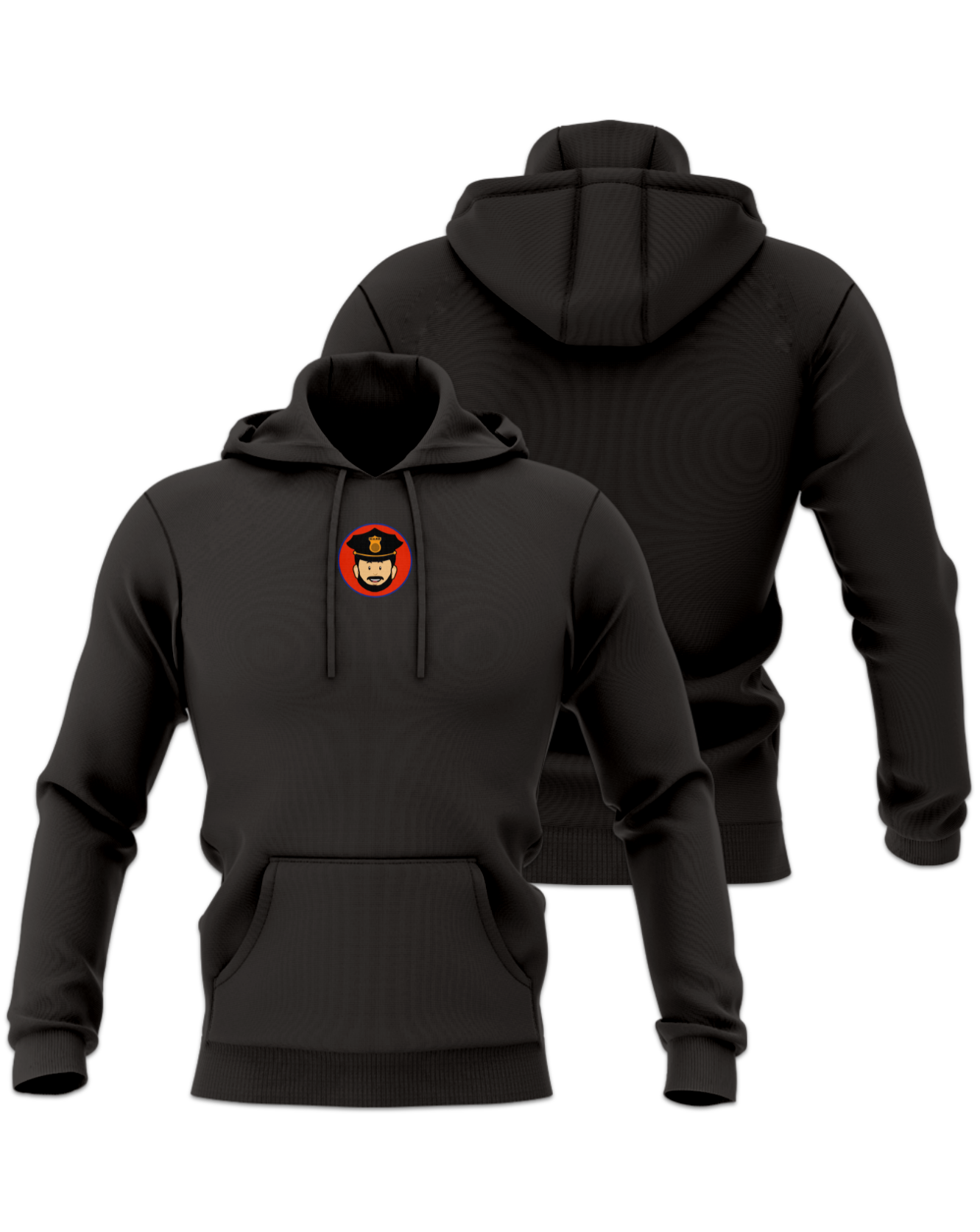 Rendered product preview, stack