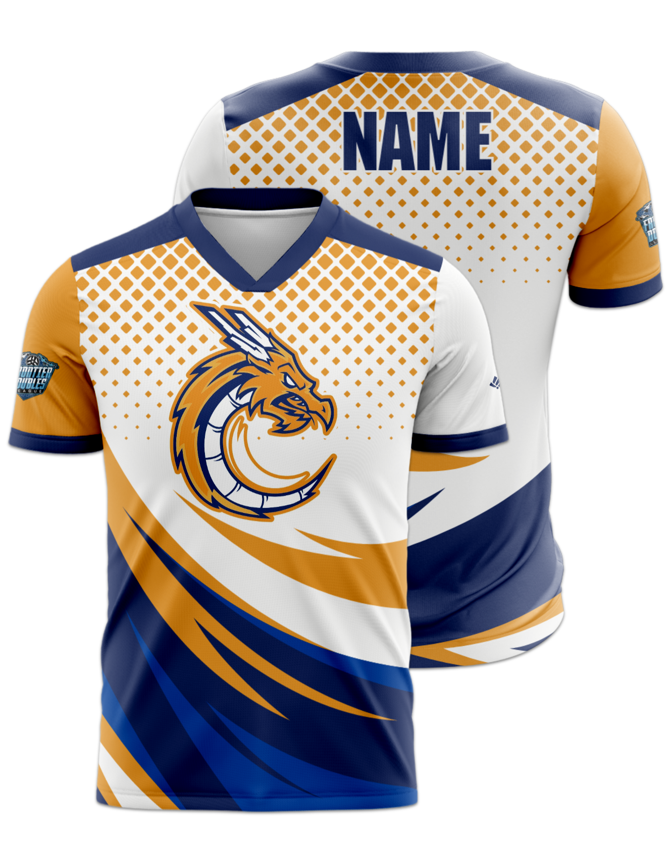 Rendered product preview, stack