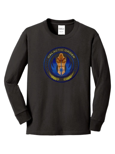 Port & Co Youth Long Sleeve Core Cotton Tee preview, front