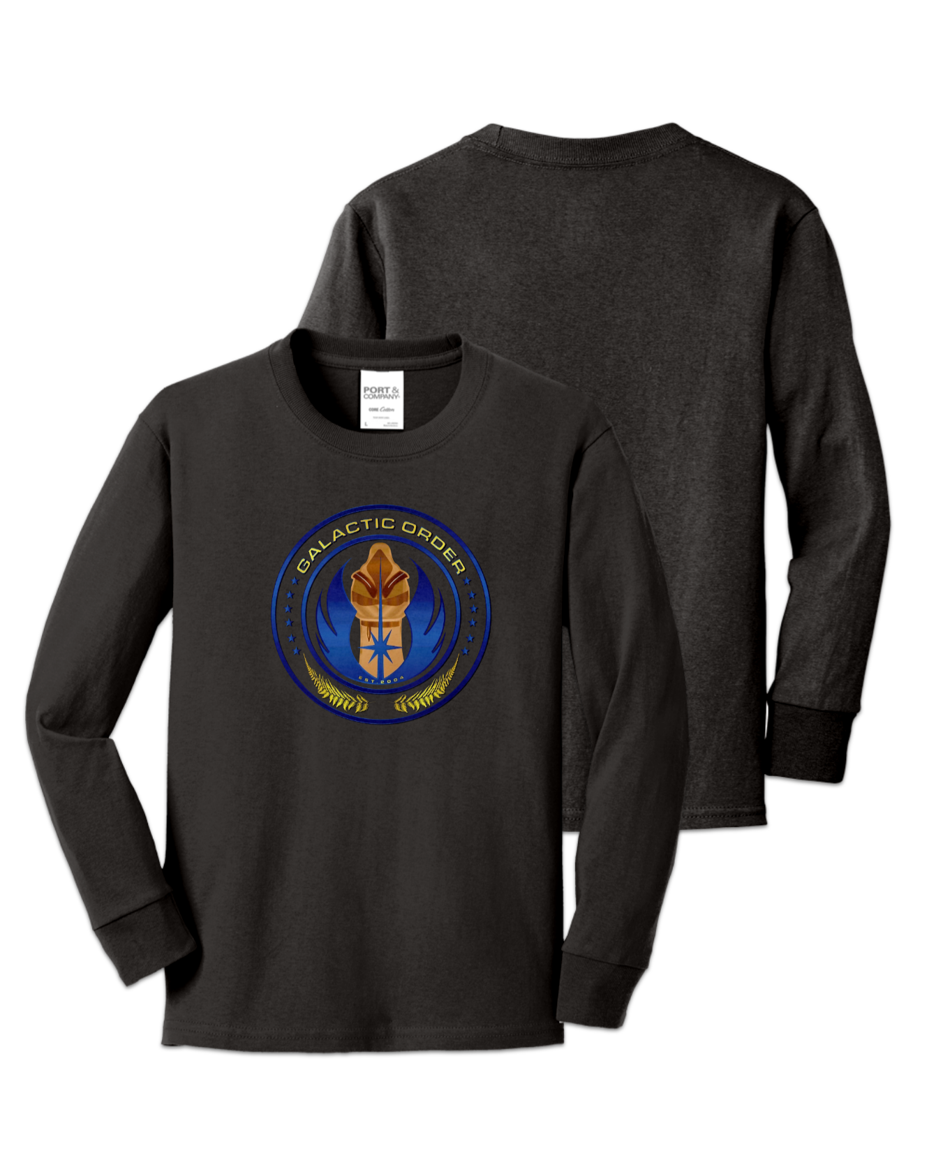 Rendered product preview, stack