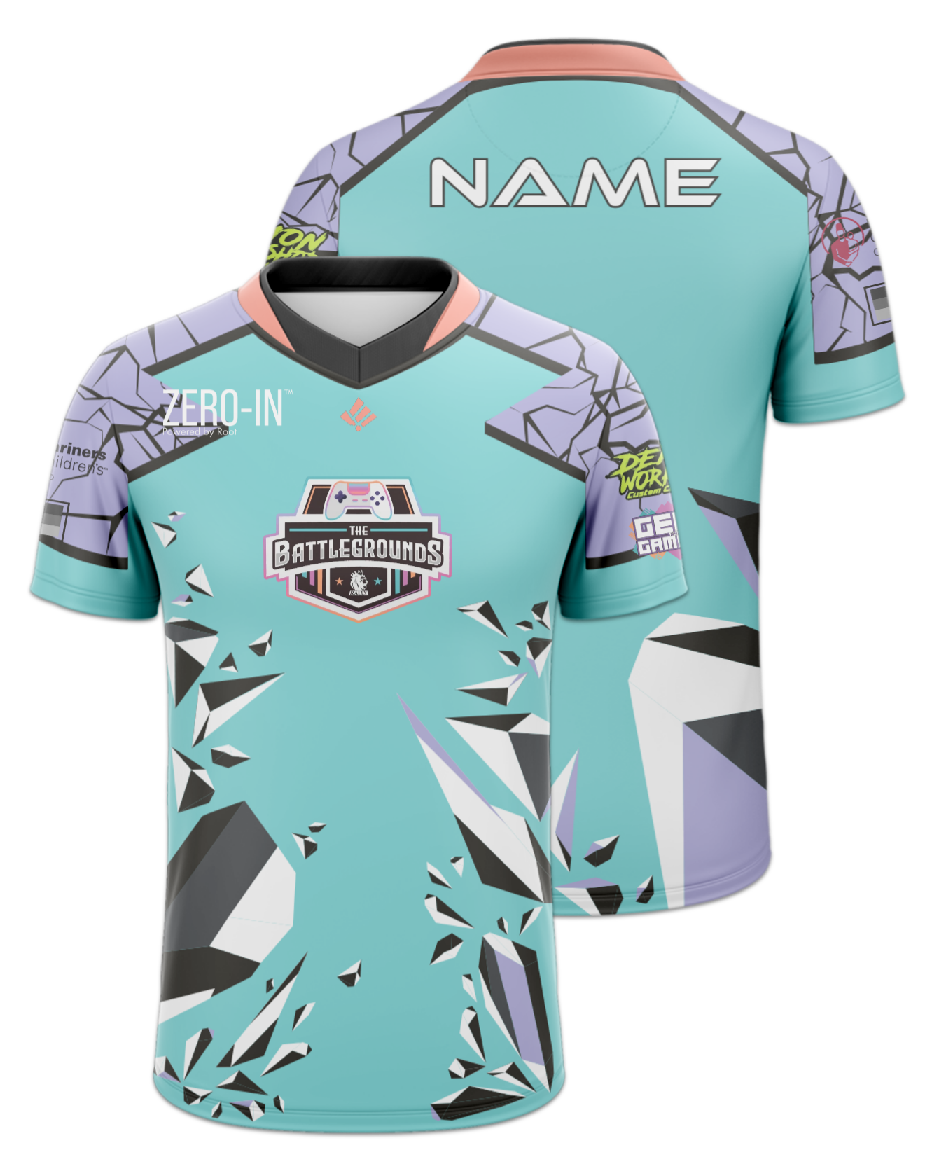 Rendered product preview, stack