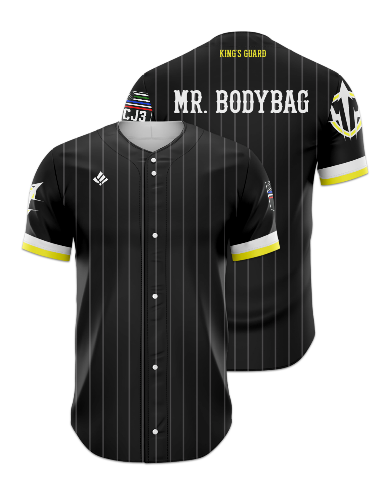 Rendered product preview, stack