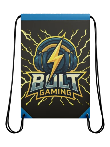 Sublimated Drawstring Bag - 9.25" x 14" preview, front