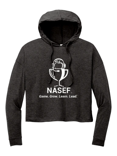 District Women's Perfect Tri Midi Long Sleeve Hoodie preview, front