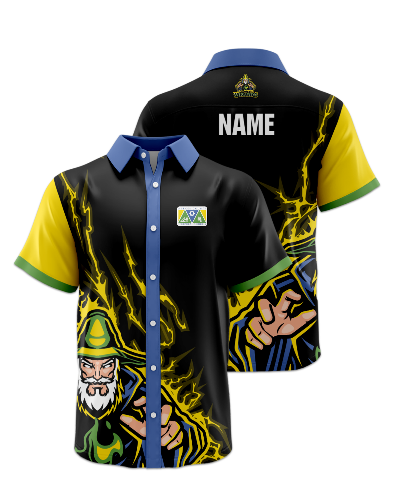 Rendered product preview, stack