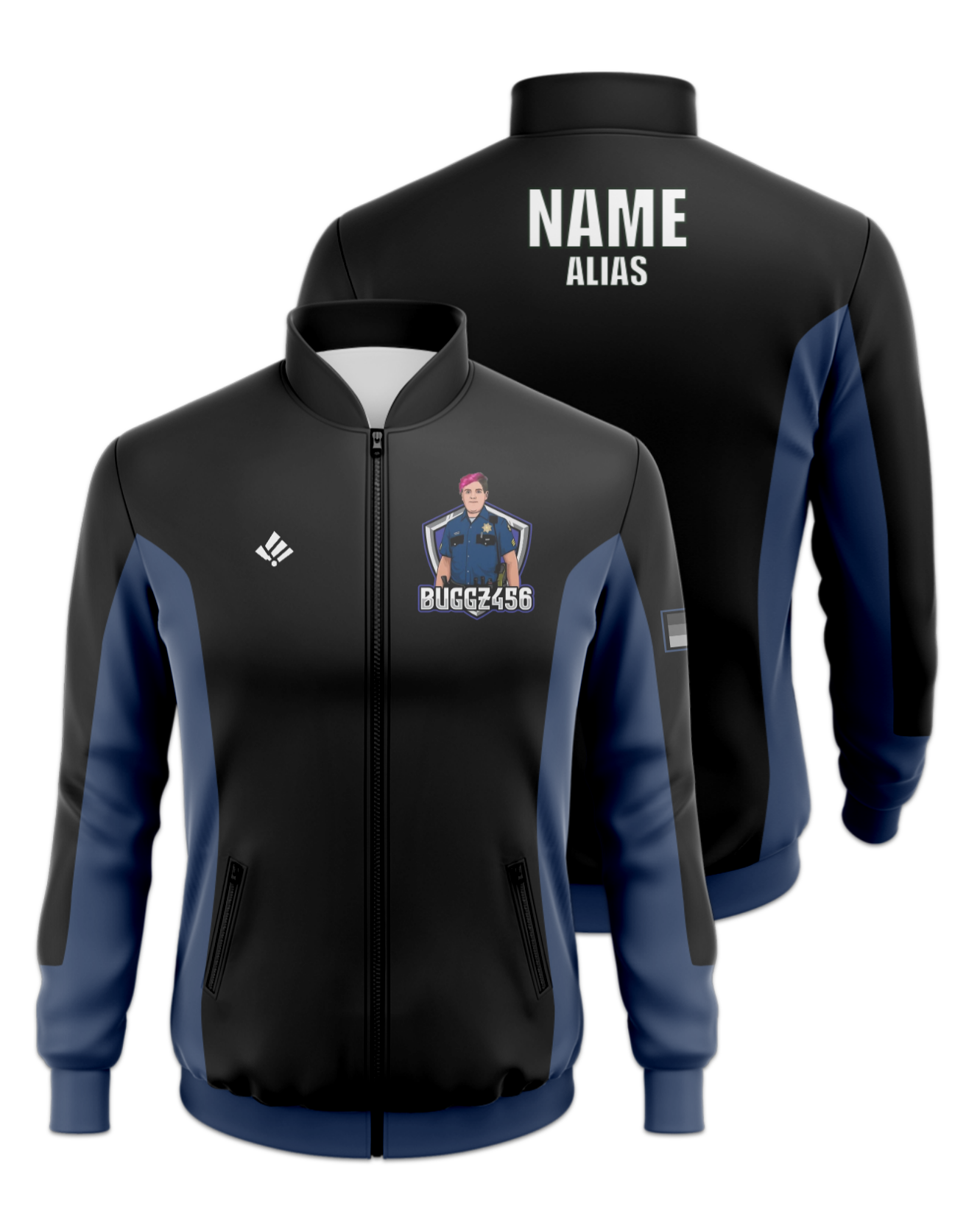 Rendered product preview, stack