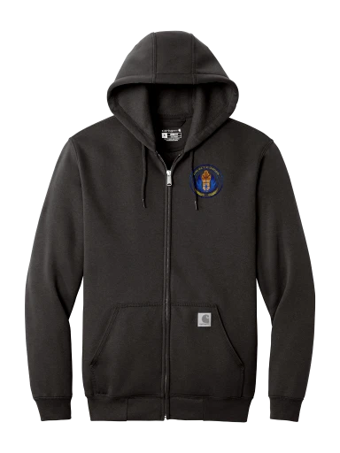 Carhartt Midweight Hooded Zip-Front Sweatshirt preview, front