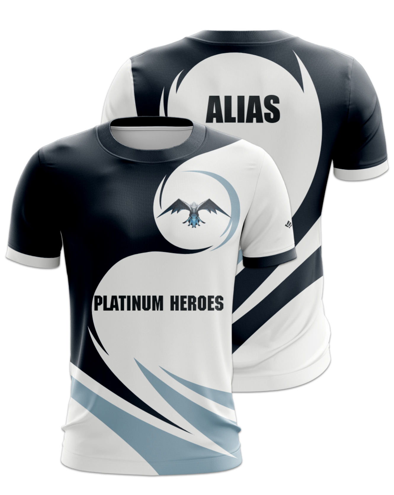 Rendered product preview, stack