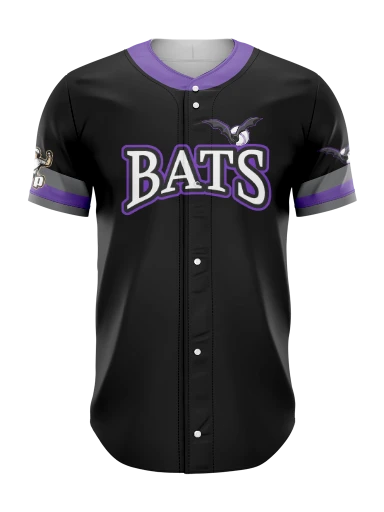 Sublimated Full Button Baseball Jersey preview, front