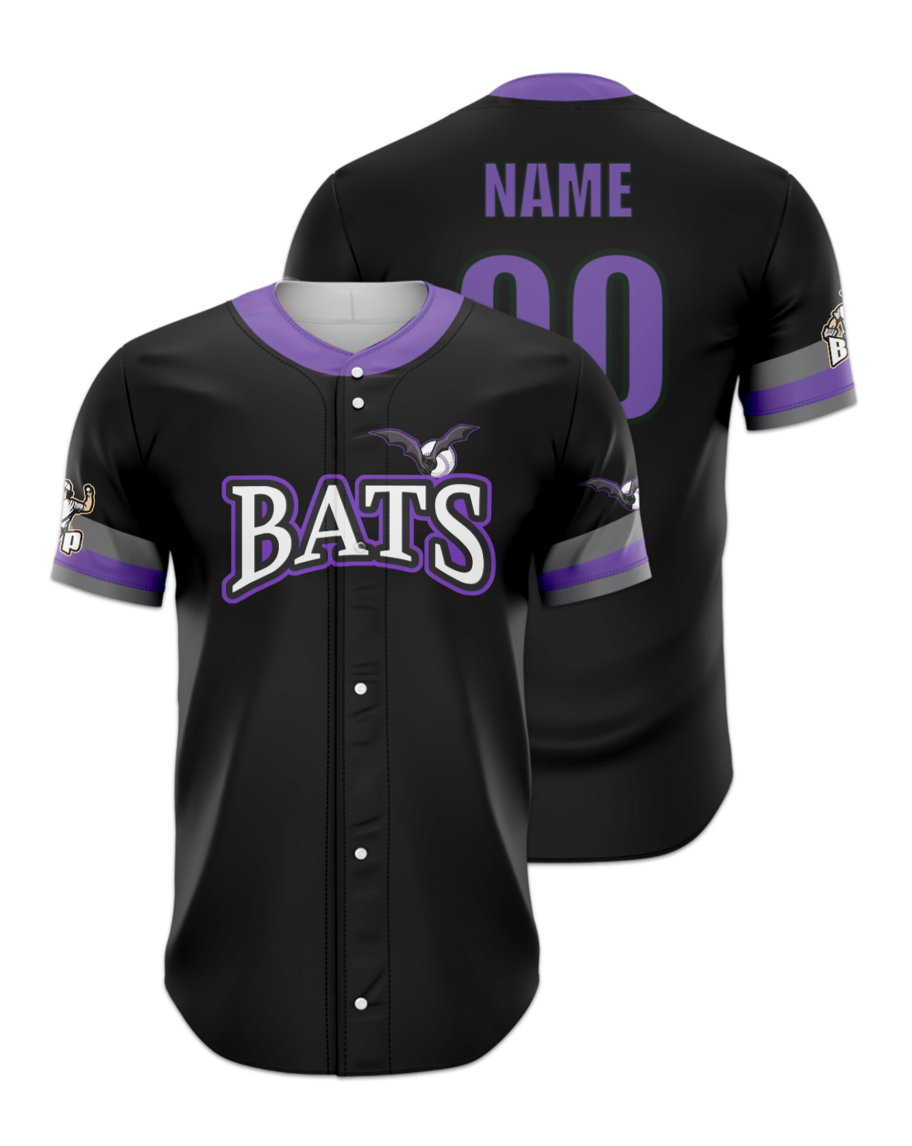 Rendered product preview, stack