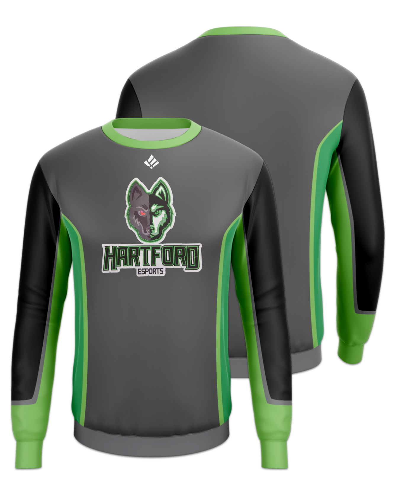 Rendered product preview, stack