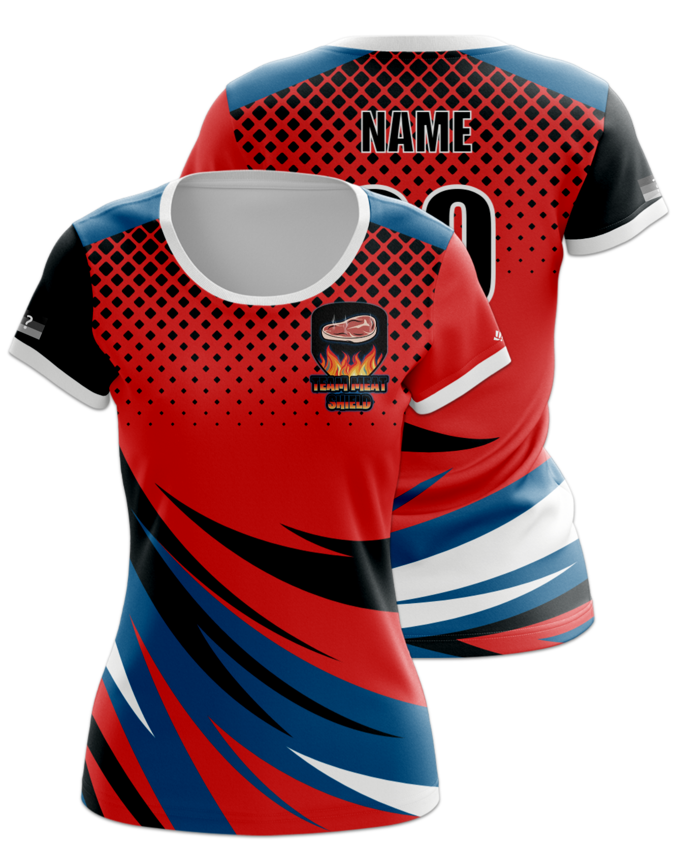 Rendered product preview, stack