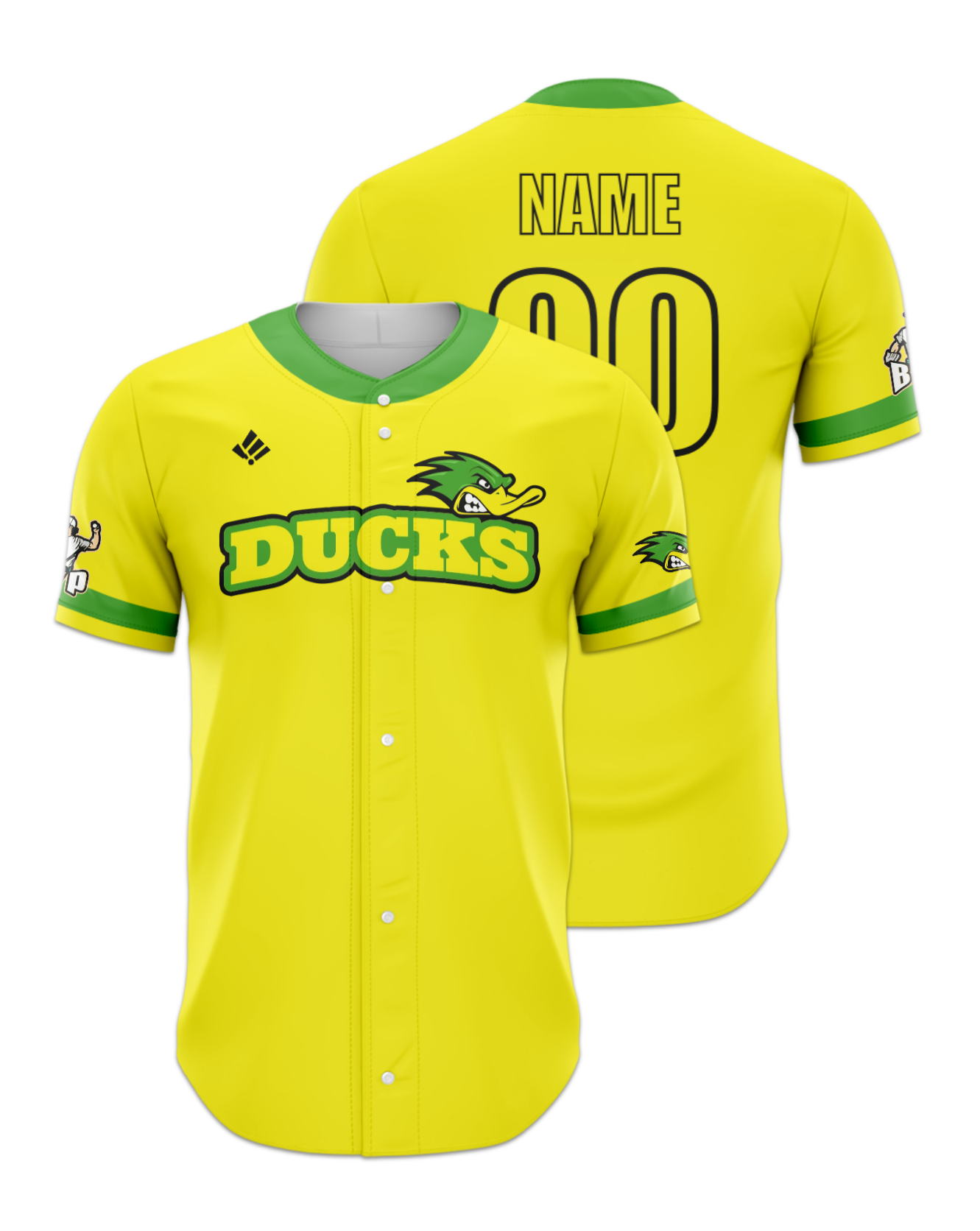 Rendered product preview, stack