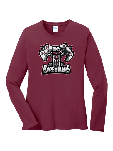 Women's Long Sleeve Core Cotton Tee preview, front