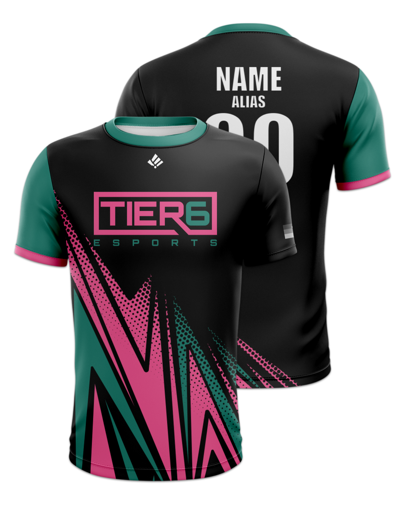 Rendered product preview, stack