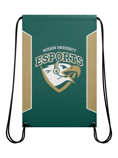 Drawstring Bag - 14" x 9.25" preview, front