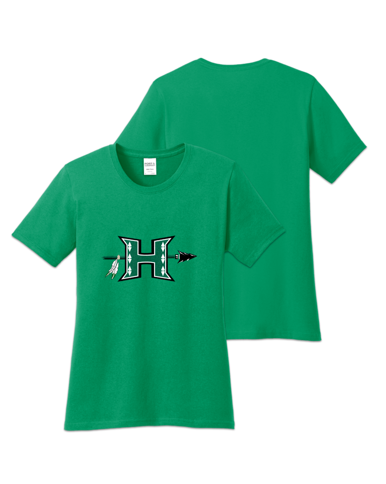 Rendered product preview, stack