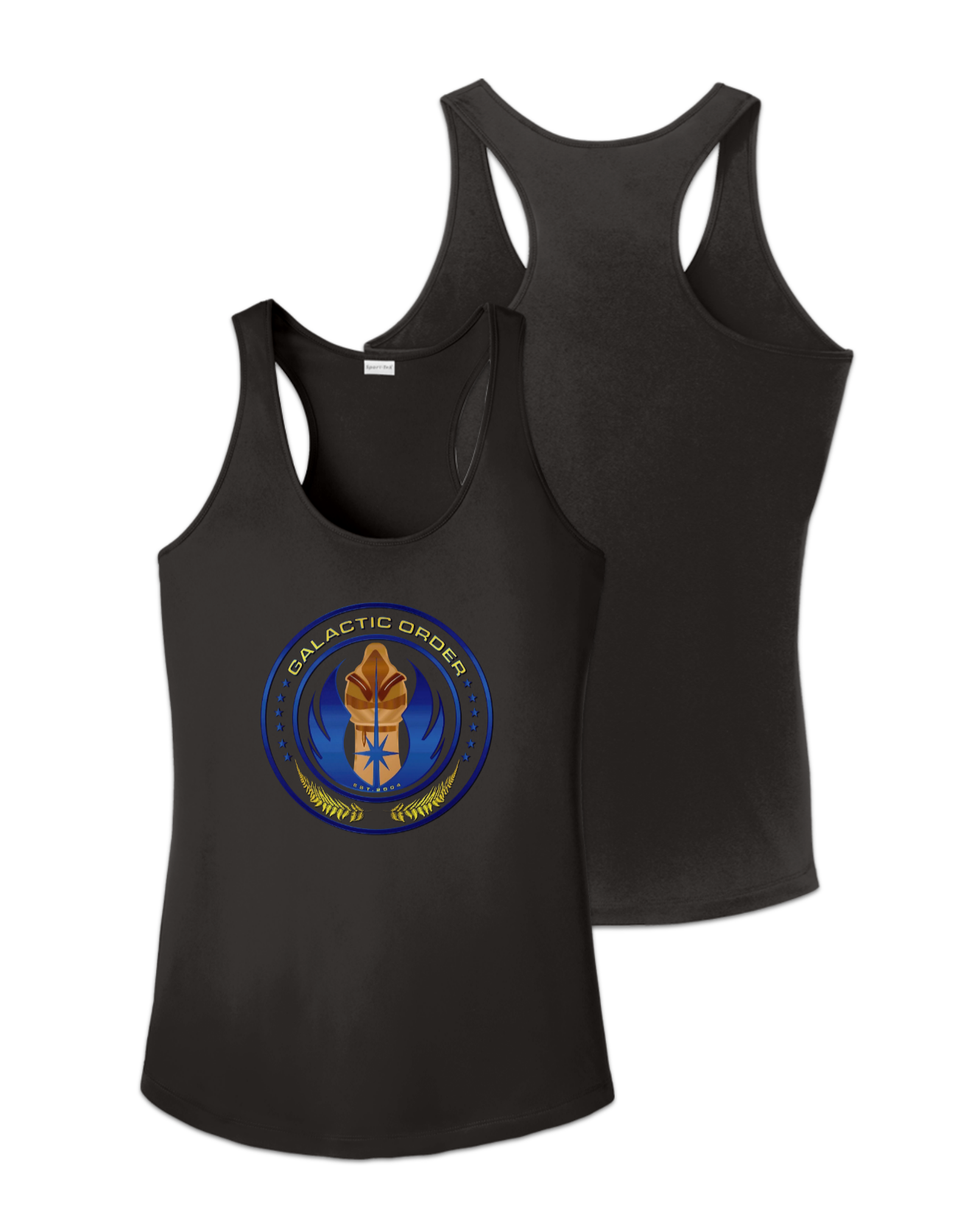 Rendered product preview, stack