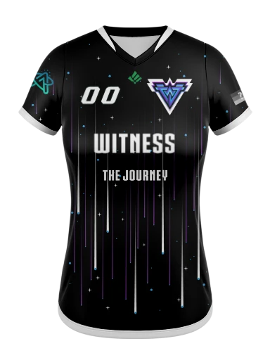 Womans Dual Collar Esports Jersey preview, front