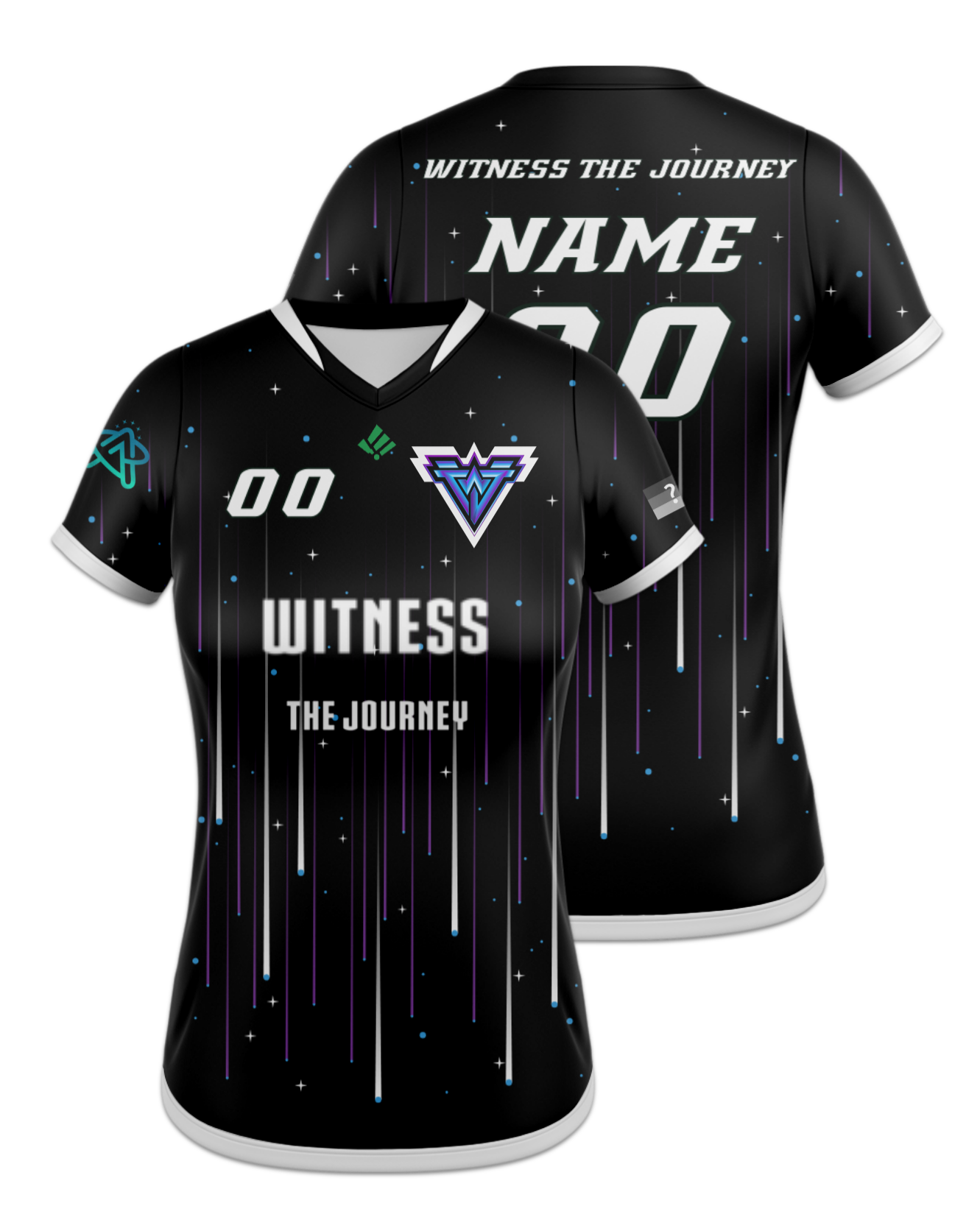 Rendered product preview, stack