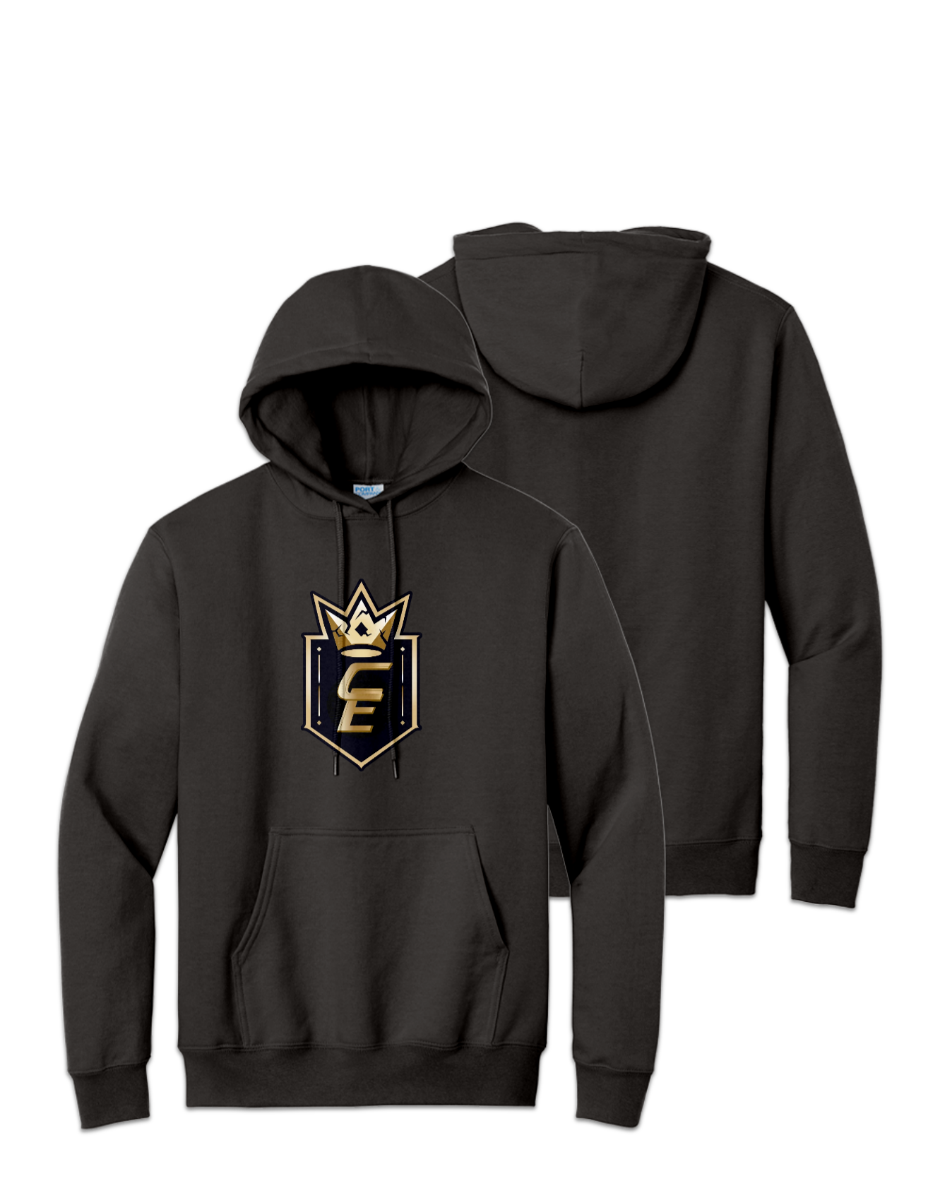 Rendered product preview, stack