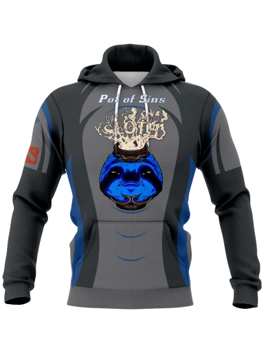 Pot of Sloth Hoodie preview, front