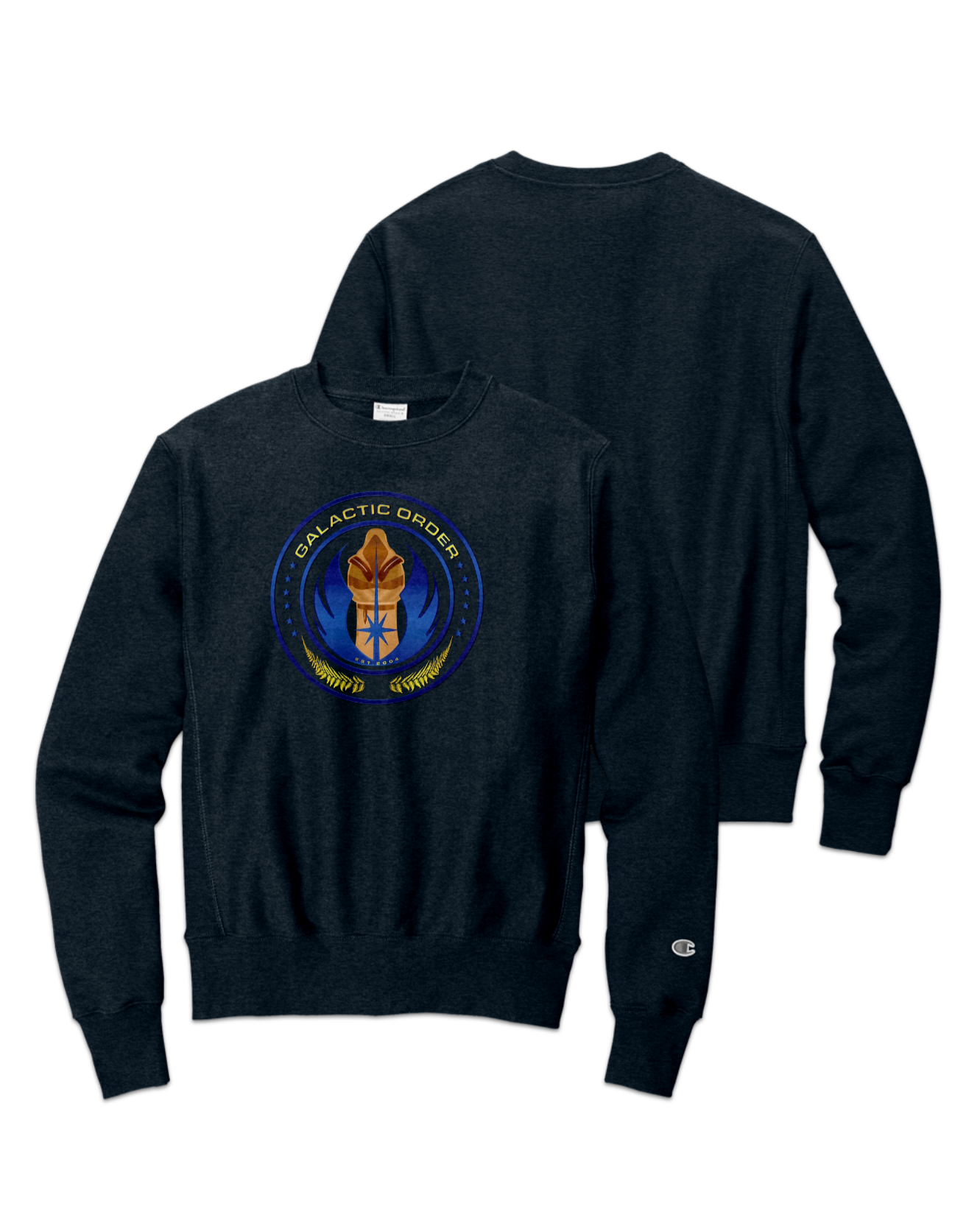 Rendered product preview, stack