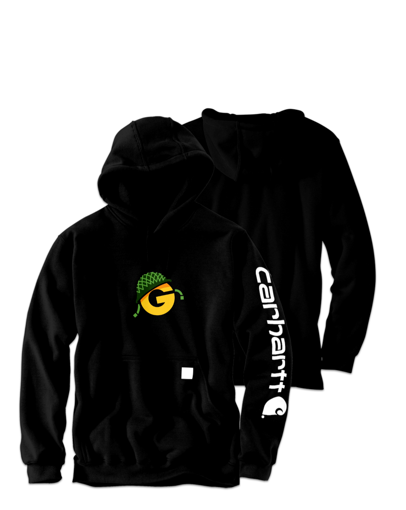 Rendered product preview, stack