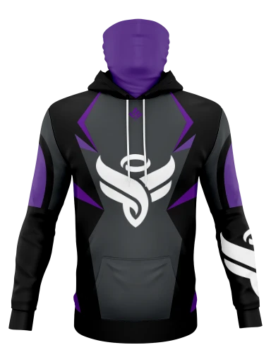 Custom Sublimated Ninja Hoodie preview, front