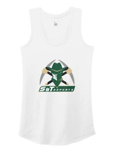 Women's Perfect Tri Racerback Tank preview, front
