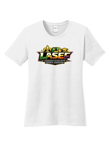 LASEF Women's Core Cotton Tee preview, front